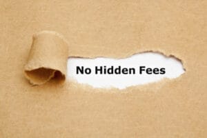 no hidden fees