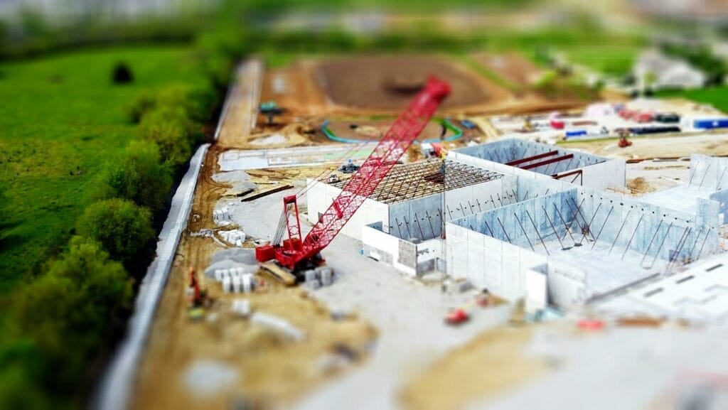 Construction site model